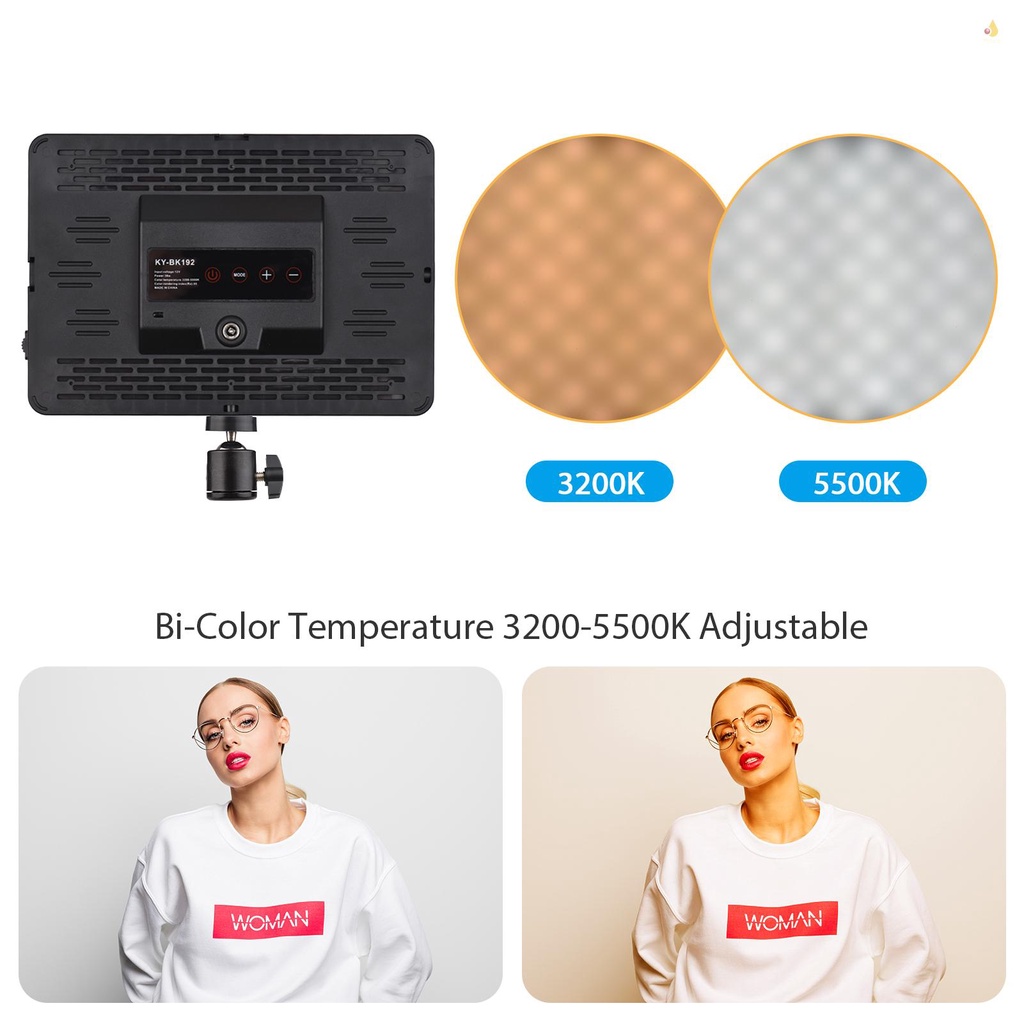 Đèn Chụp Ảnh Có Giá Đỡ Chữ C 38W Nhiệt Độ 3200-5500K CRI 95 Điều Khiển Từ Xa