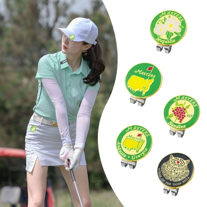 Kẹp Nam Châm Đánh Dấu Vị Trí Mũ Chơi Golf QJ Golf Chuẩn