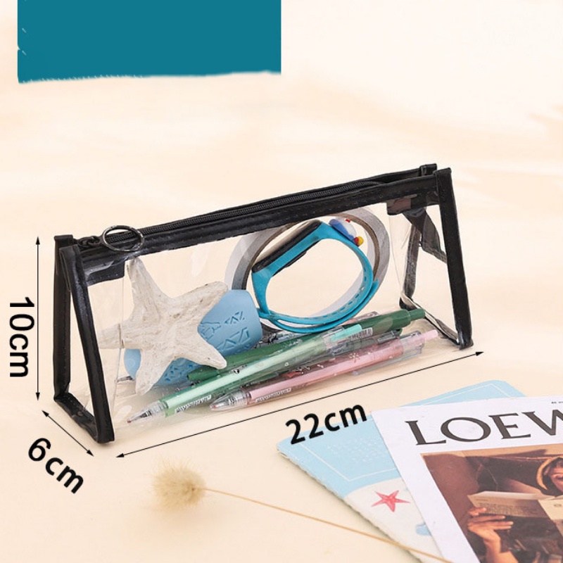 Túi Đựng Bút / Mỹ Phẩm Cỡ Lớn Chống Thấm Nước Thời Trang Tiện Dụng Mang Theo Du Lịch Ốp