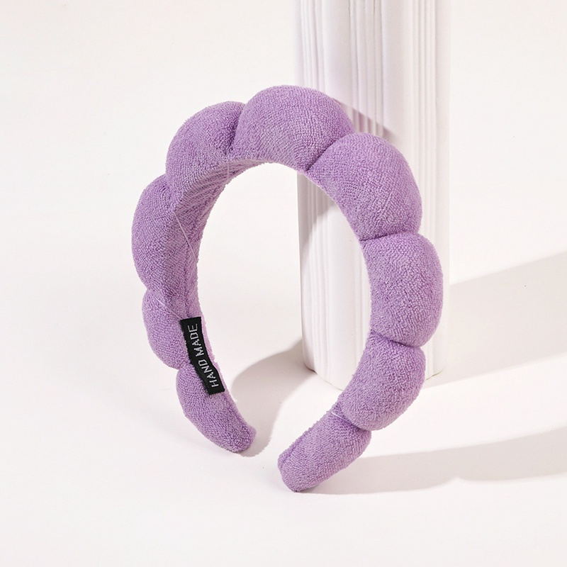 Ygt Băng Đô Vải Mềm Mại Phong Cách Retro Dành Cho Spa Trang Điểm