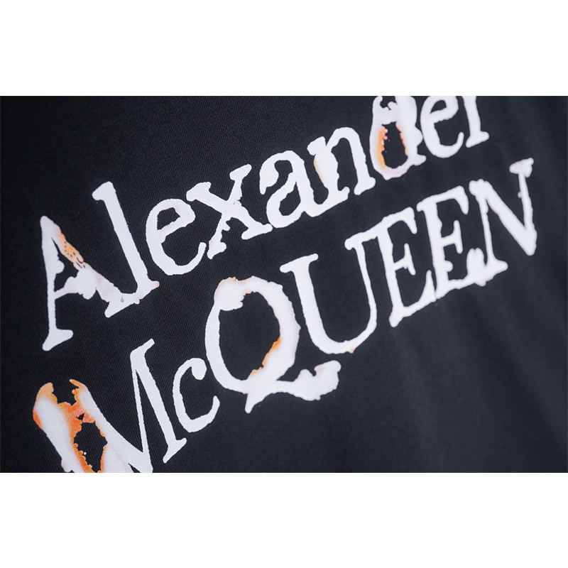 Áo Thun Tay Ngắn A - lexander 8M-cqueen88- The new graffiti Mới Nhất Cho Nam Và Nữ Giống Nhau