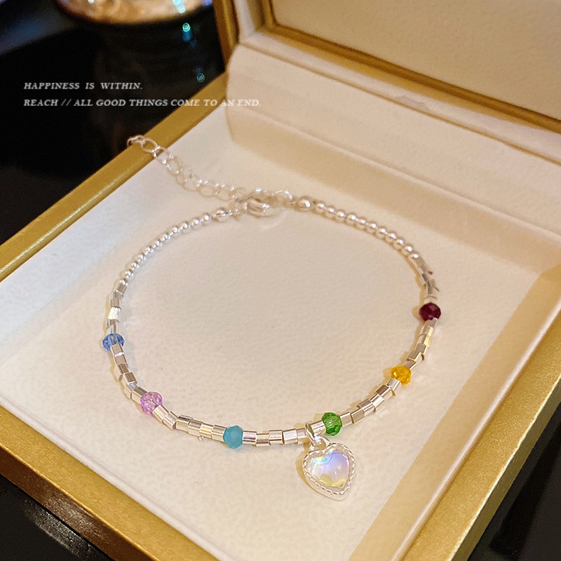 Vòng Tay Hạt Màu Sắc Xinh Xắn Cho Nữ