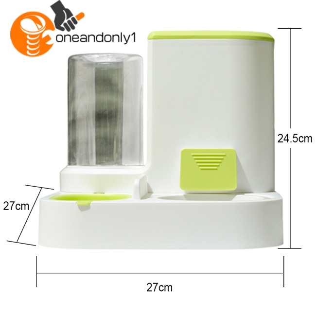 Máy Uống Nước Tự Động 2 Trong 1 Cho Thú Cưng