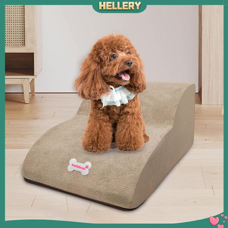 Bậc Thang Chống Trượt Có Thể Tháo Rời Vỏ Màu Xám Cho Chó Nhỏ