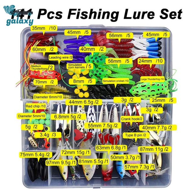 Galaxy Set 141 Phụ Kiện Câu Cá Chuyên Dụng