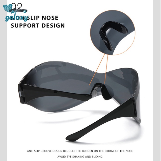 Galaxy 1 Cặp Kính Mát Y2k Chống Tia Uv400 An Toàn Cho Nam