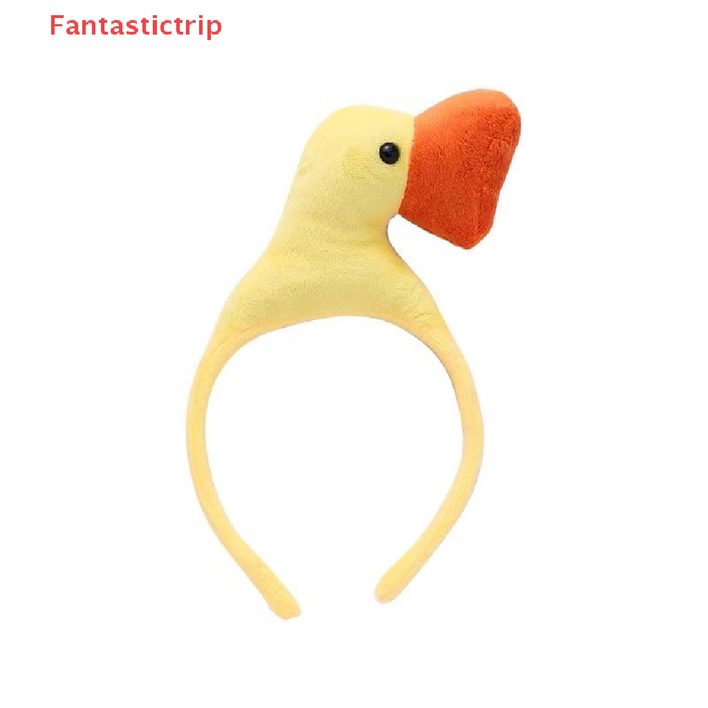 Băng Đô Cài Tóc Rửa Mặt Hình Chú Vịt Cỡ Lớn Vui Nhộn Cho Bé Gái