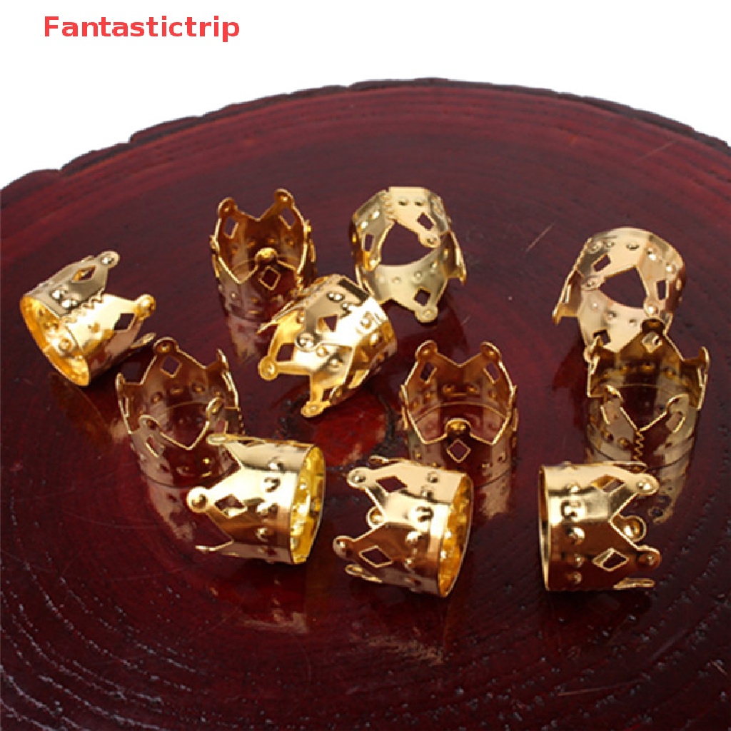 [Fantastictrip] Set 20 Kẹp Tóc Tết Màu Vàng / Bạc Có Thể Điều Chỉnh Kích Thước
