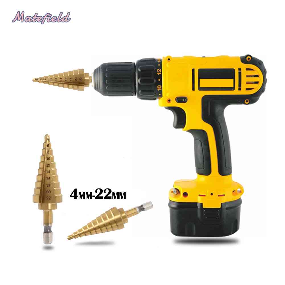 Mũi Khoan Lỗ 4-22MM HSS 4241 Bằng Titan