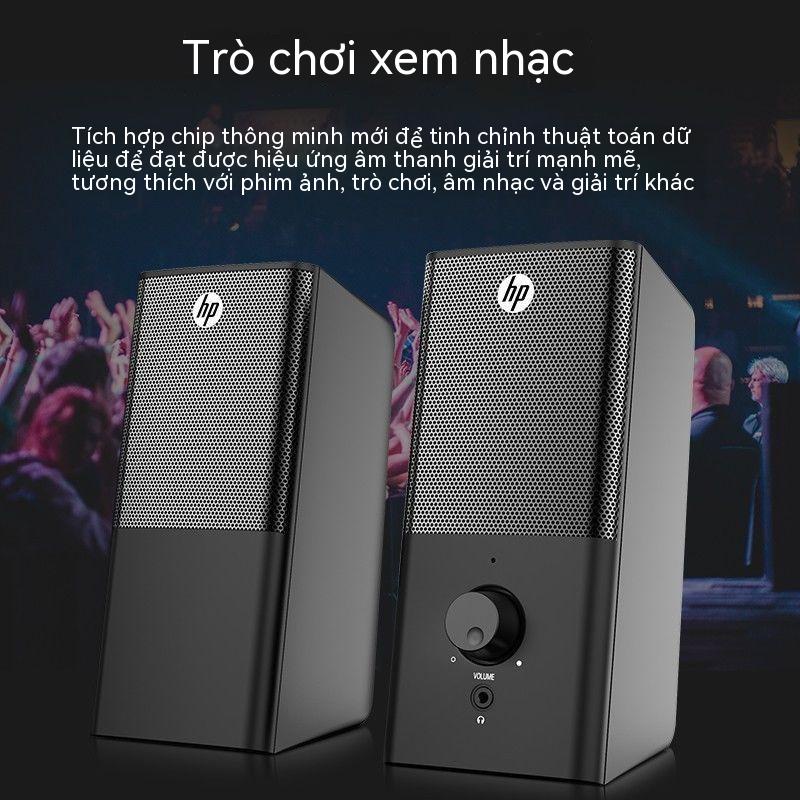 Loa Máy Tính HP Loa Đa Phương Tiện Có Dây Để Bàn Máy Tính Xách Tay Loa Siêu Trầm Chất Lượng Cao Máy Tính Để Bàn