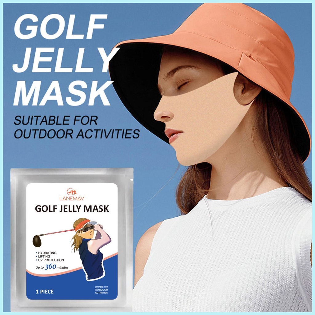 Mặt Nạ Chống Nắng UV Dưỡng Ẩm Mạnh Mẽ Bảo Vệ Khuôn Mặt Khi Chơi Golf Tennis hsgdyvn