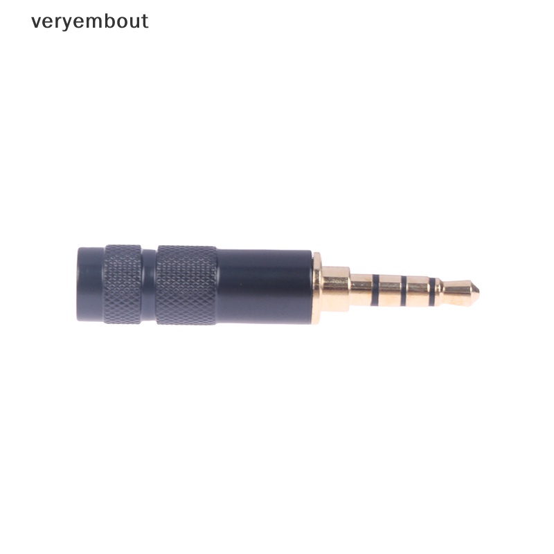 Đầu Nối Âm Thanh Mạ Vàng Chuyển Đổi Từ Giắc Cắm 3.5mm TRS Sang Cổng Cắm 3.5mm TRRS