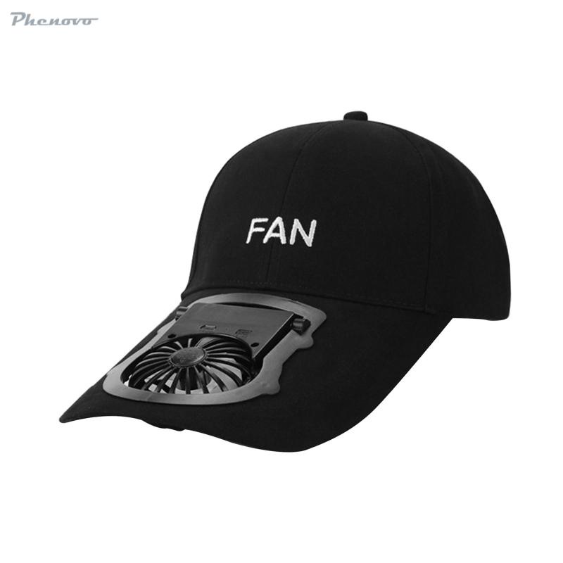 Mũ Lưỡi Trai Có Quạt Làm Mát Cho Hoạt Động Ngoài Trời