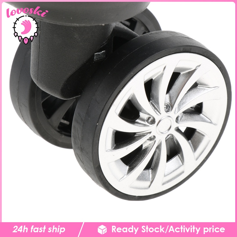 Bộ 2 Bánh Xe Gắn Vali Hành Lý Thay Thế Không Gây Tiếng Ồn A01