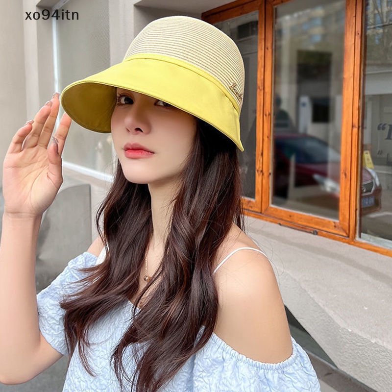 Nón Cói Rộng Vành Thoáng Khí Chống Tia UV Thời Trang Đi Biển Mùa Hè Cho Nữ