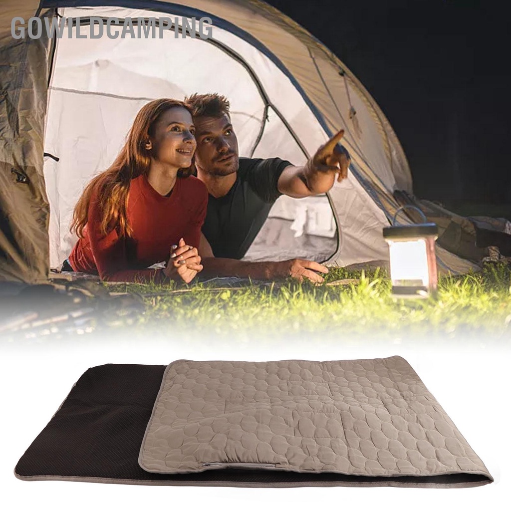 GoWildCamping Chăn điện làm nóng USB Đa năng Sưởi ấm nhanh Di động Mềm dày Chăn ném nóng cmman