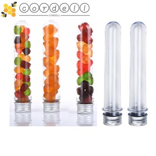 [Hàng mới về] 25 ống nhựa trong suốt đựng dung dịch dung tích 30ml kèm nắp nhôm 