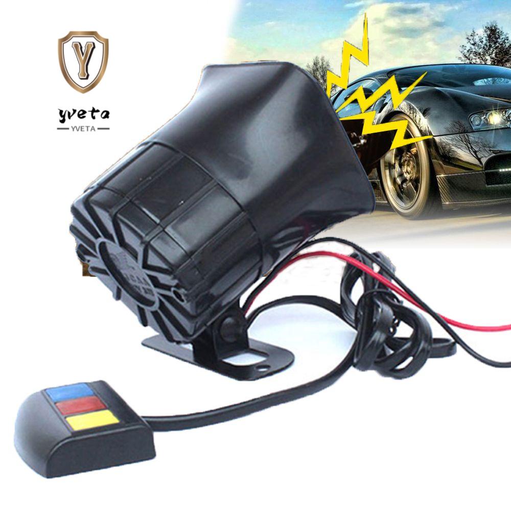Còi Báo Động Khẩn Cấp YVETA 12V 35W 3 Âm Thanh Đa Năng 3 Tông Chuyên Dụng Cho Xe Hơi