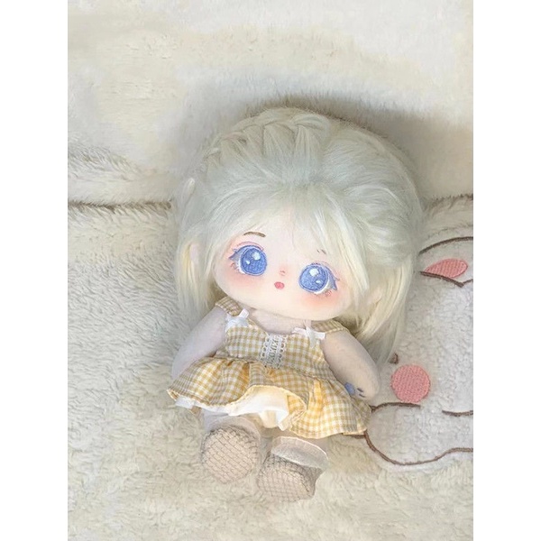 Búp Bê Nhồi Bông Cotton búp bê nhồi bông búp bê cung hoàng đạo búp bê nhồi bôngBúp Bê Nhồi Bông Cotton 20cm Màu Nude Xinh Xắn