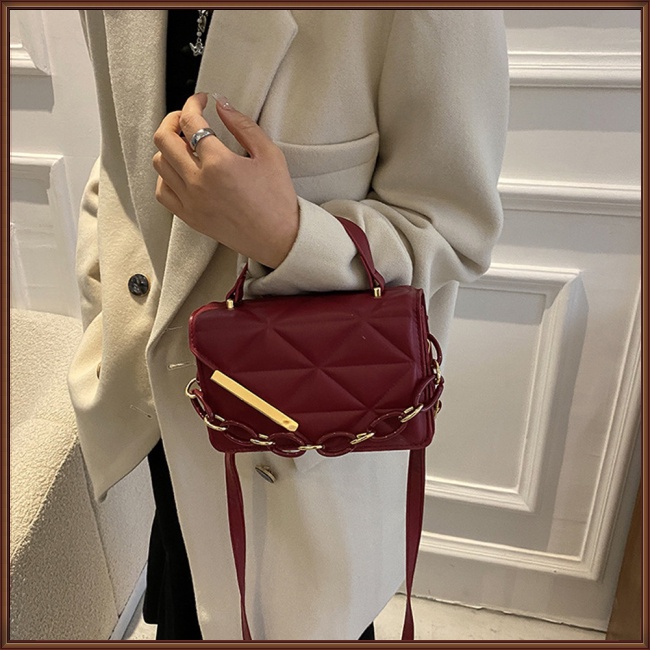 Túi Xách Da Pu Khóa Nam Châm Thời Trang Cho Nữ