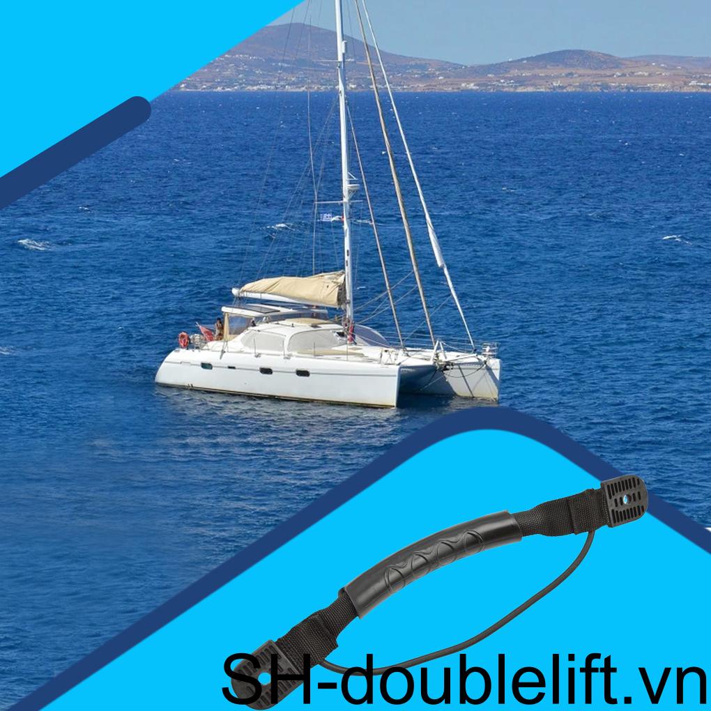 1 Cặp Tay Cầm Bằng Cao Su Nylon Đàn Hồi Chống Trượt Cho Thuyền Kayak