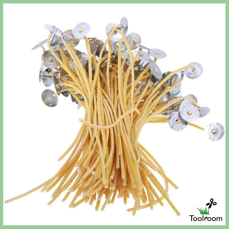 Bộ 50 Dây Bấc Làm Nến Sáp Ong 20cm DIY