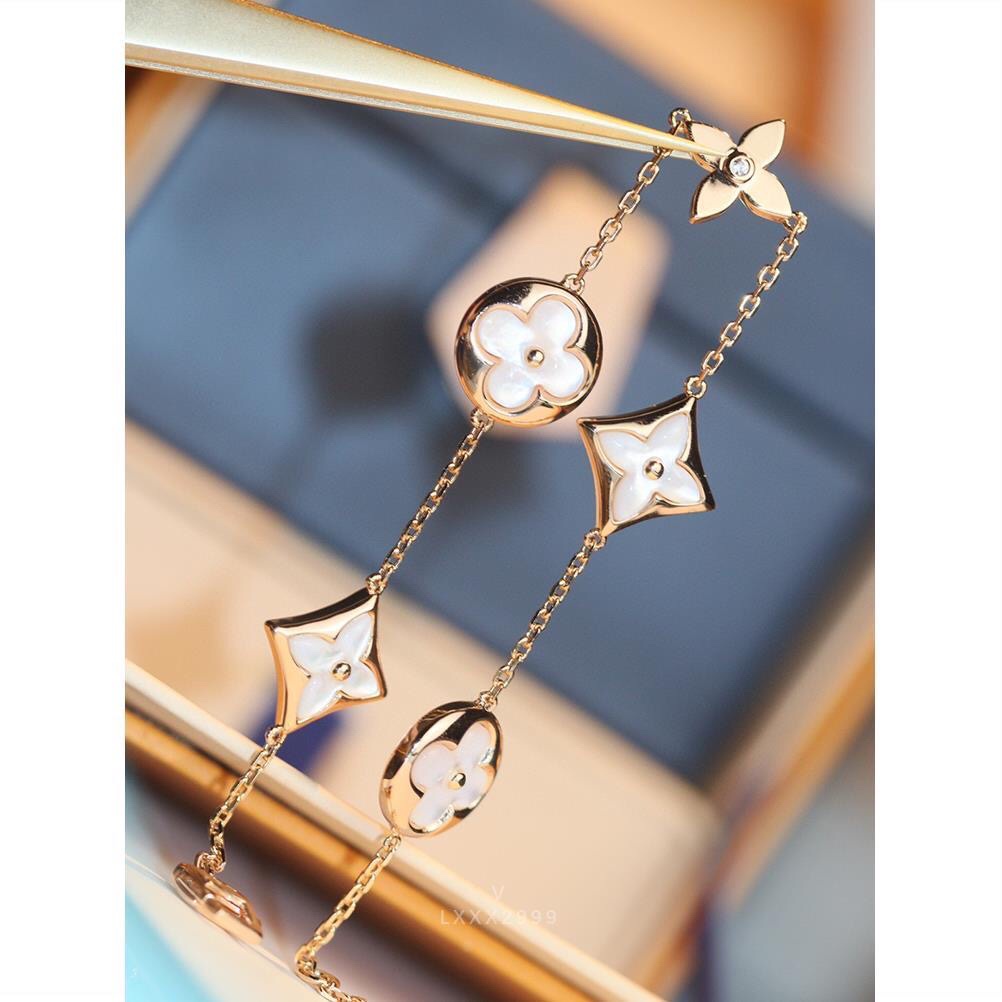 Vòng Tay Louis Vuitton LV Phong Cách Cổ Điển Thời Trang Cho Cặp Đôi