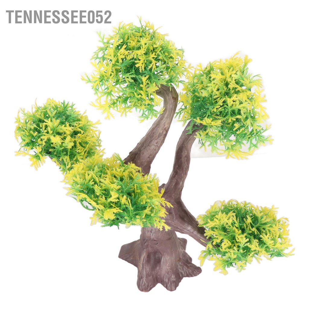 Tennessee052 Nhân Tạo Cá Cây Mềm An Toàn Chống Phai Màu Thủy Sinh Trang Trí Cho Phụ Kiện Bể