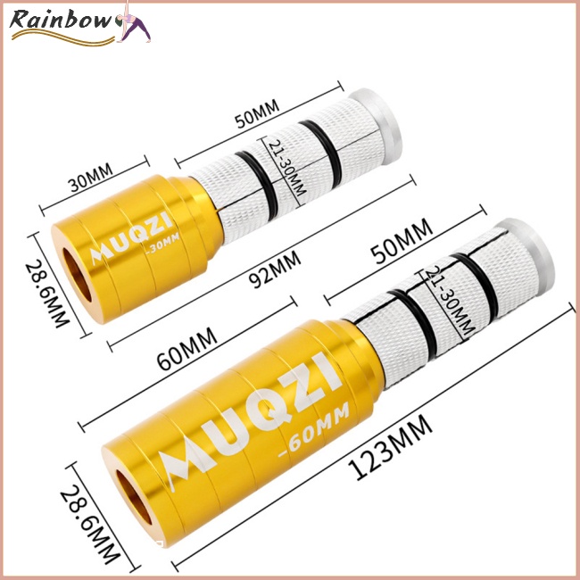 Ống Nối Dài Phuộc Xe Đạp Leo Núi 28.6mm 30mm 60mm Bằng Hợp Kim Nhôm