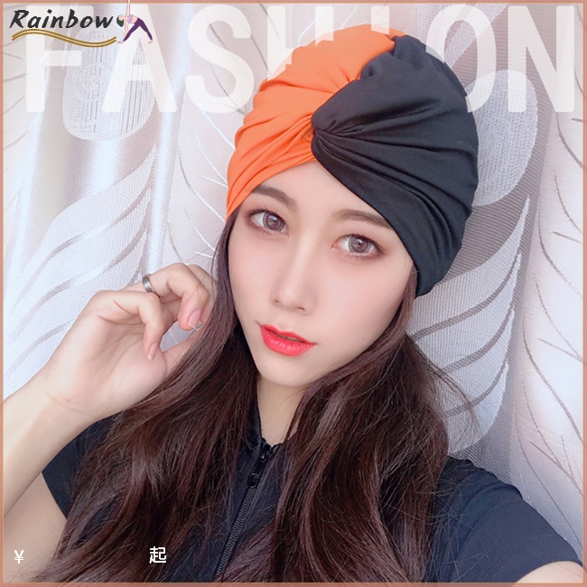 Mũ Bơi Cỡ Lớn Thoải Mái Xếp Ly Chuyên Dùng Cho Nữ