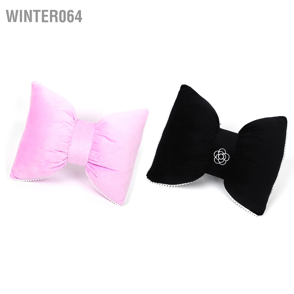 Winter064 Đệm Cổ Ghế Ô Tô Sang Trọng Bông PP Hình Bướm Dễ Thương Mềm Mại Thoải Mái Gối Hỗ Trợ Thắt Lưng Đa Năng Cho Văn Phòng Tại Nhà