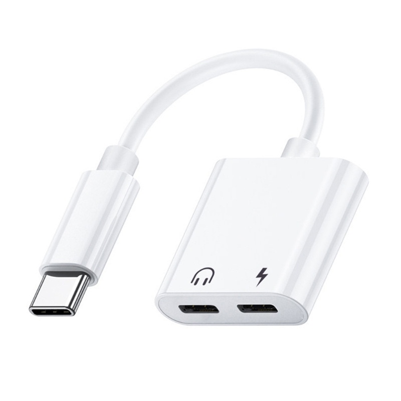 Bộ Chia Cổng USB Type C 2 Trong 1 Cho Giắc Cắm Tai Nghe 3.5mm