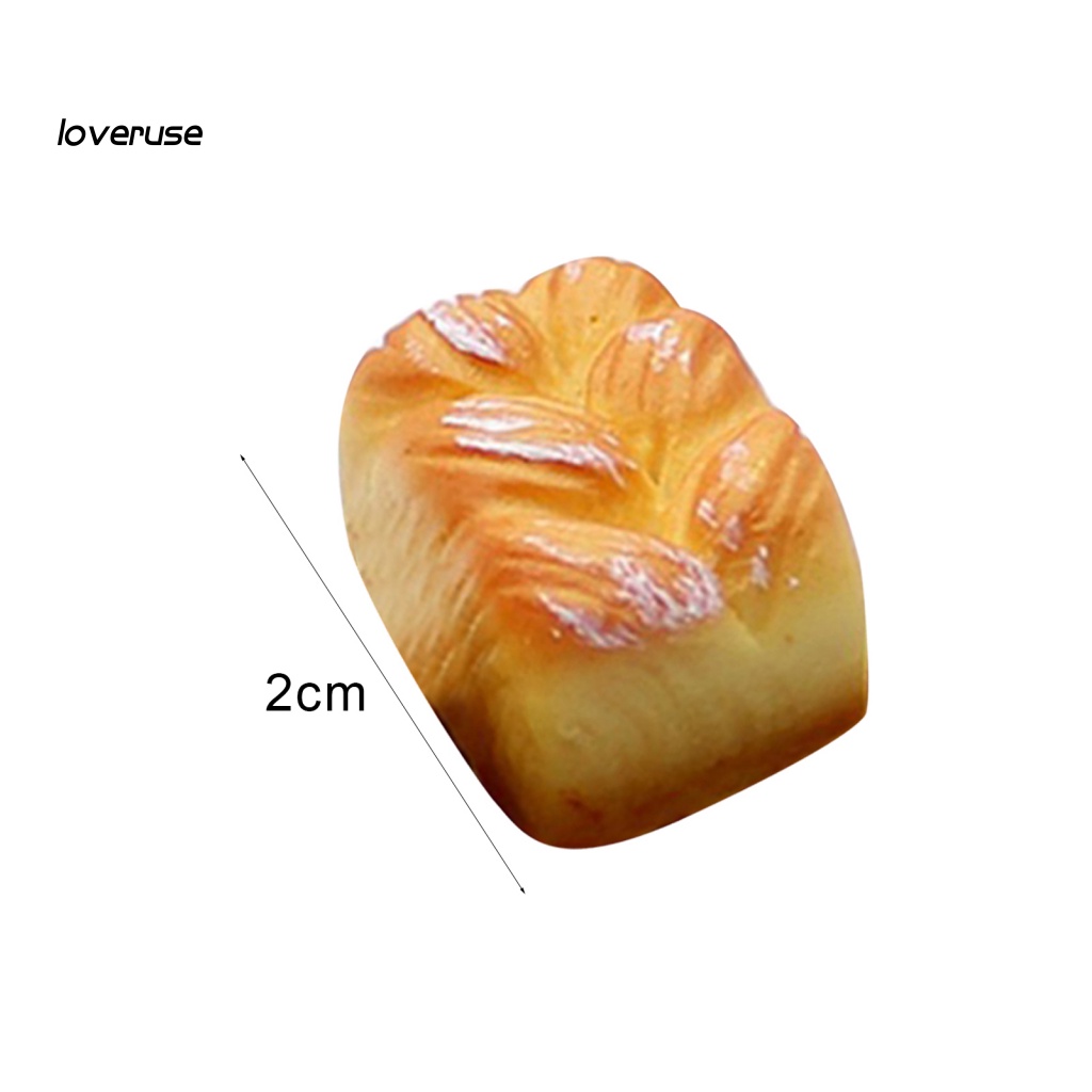 5 Mô Hình Bánh Mì Bằng Nhựa Resin Trang Trí Nhà Búp Bê / Tiểu Cảnh
