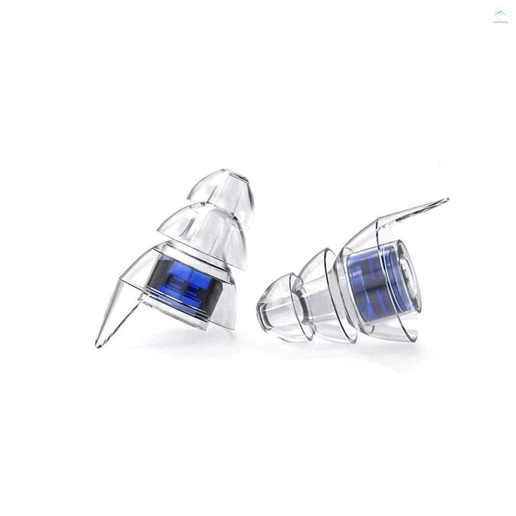 Nút Bịt Tai Bằng Silicon Mềm Cách Âm Chống Ồn Bảo Vệ Tai Khi Ngủ