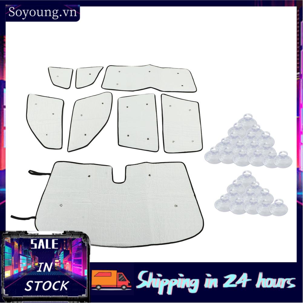 Soyoung Window Heat Shield Cover  Double Layer Reflective 210T Material Windshield Sunshade for X3 E83 2006‑2010