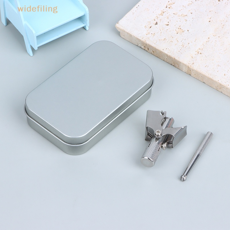 Dụng Cụ Tỉa Lông Mũi / Tai / Tai Bằng Thép Không Gỉ Thiết Kế Di