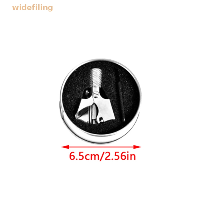 Dụng Cụ Tỉa Lông Mũi / Tai / Tai Bằng Thép Không Gỉ Có Thể Tháo