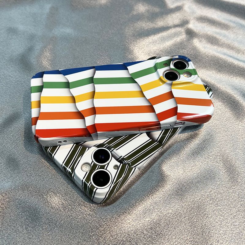 Ốp Điện Thoại Chống Sốc Họa Tiết Kẻ Sọc 1312 11 78 14Promax 3HF7