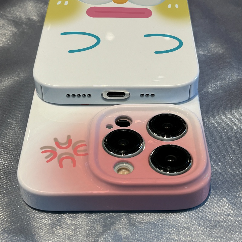 Ốp Điện Thoại Cứng Chống Sốc In Hình Biểu Tượng Cảm Xúc Vui Nhộn Cho Iphone 7 8P 1211I 13 14pro 7EVT