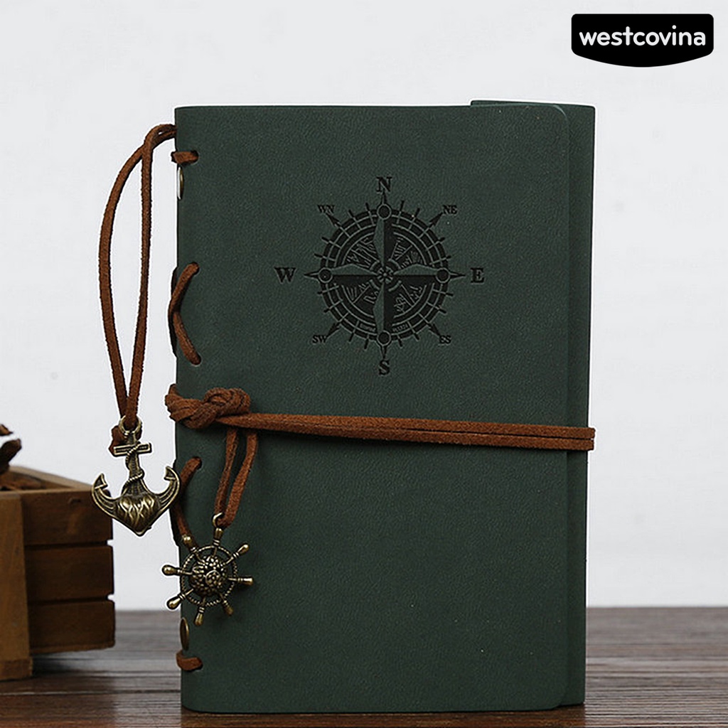 [COD]♪Bao Da Máy Tính Bảng Giả Da Phong Cách Vintage Cho Nhật Ký Khổ A7