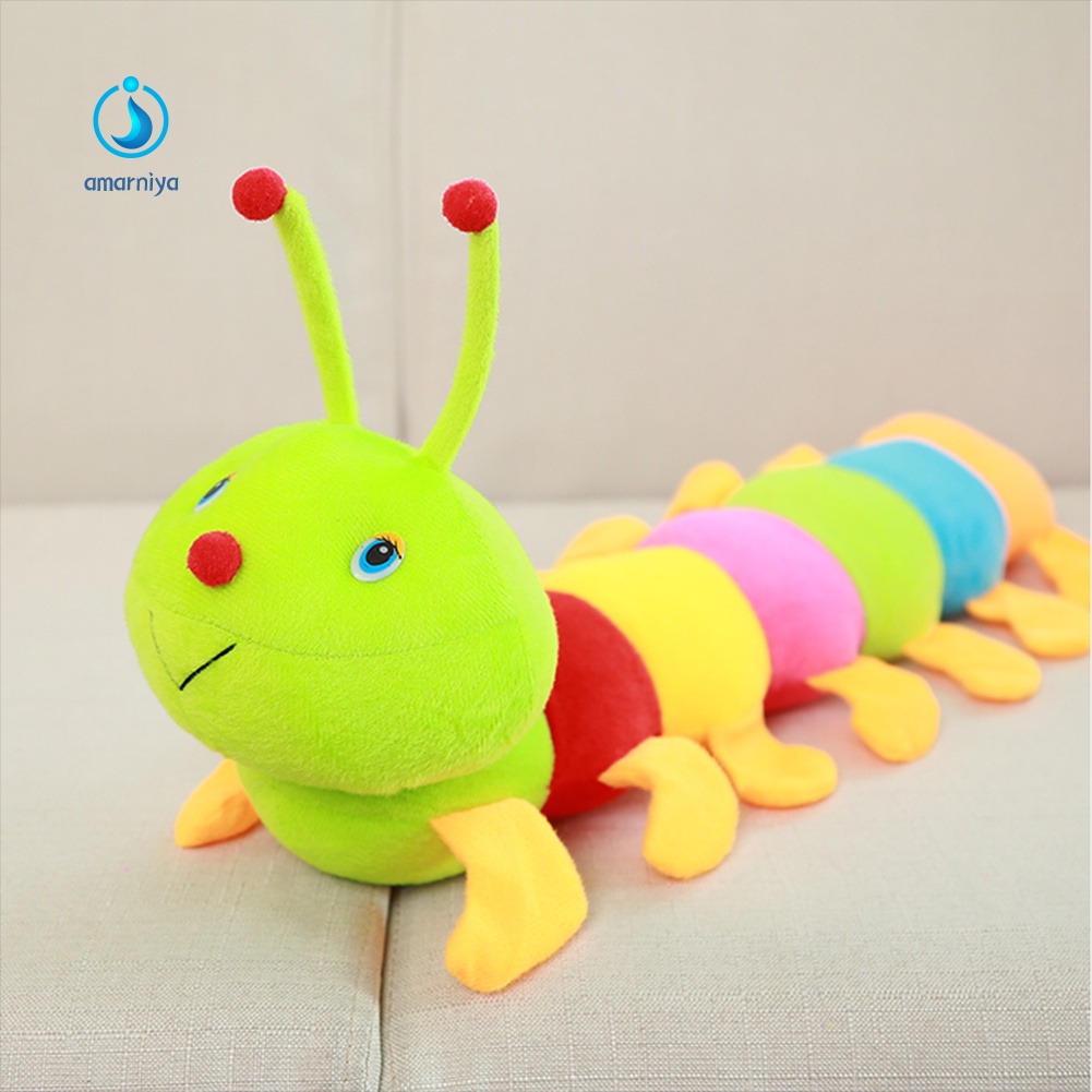 Sâu Bướm Nhồi Bông Mềm Mại Nhiều Màu Dành Cho Bé
