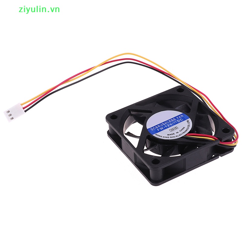 1 Quạt Tản Nhiệt Mini 6010 60mm 60 * 60mm 12V 3Pin