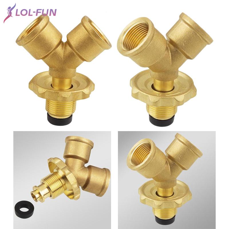 Đầu Nối Chia Khí Gas Hình Chữ Y Siêu Bền Tiện Dụng Cho Cắm Trại / BBQ