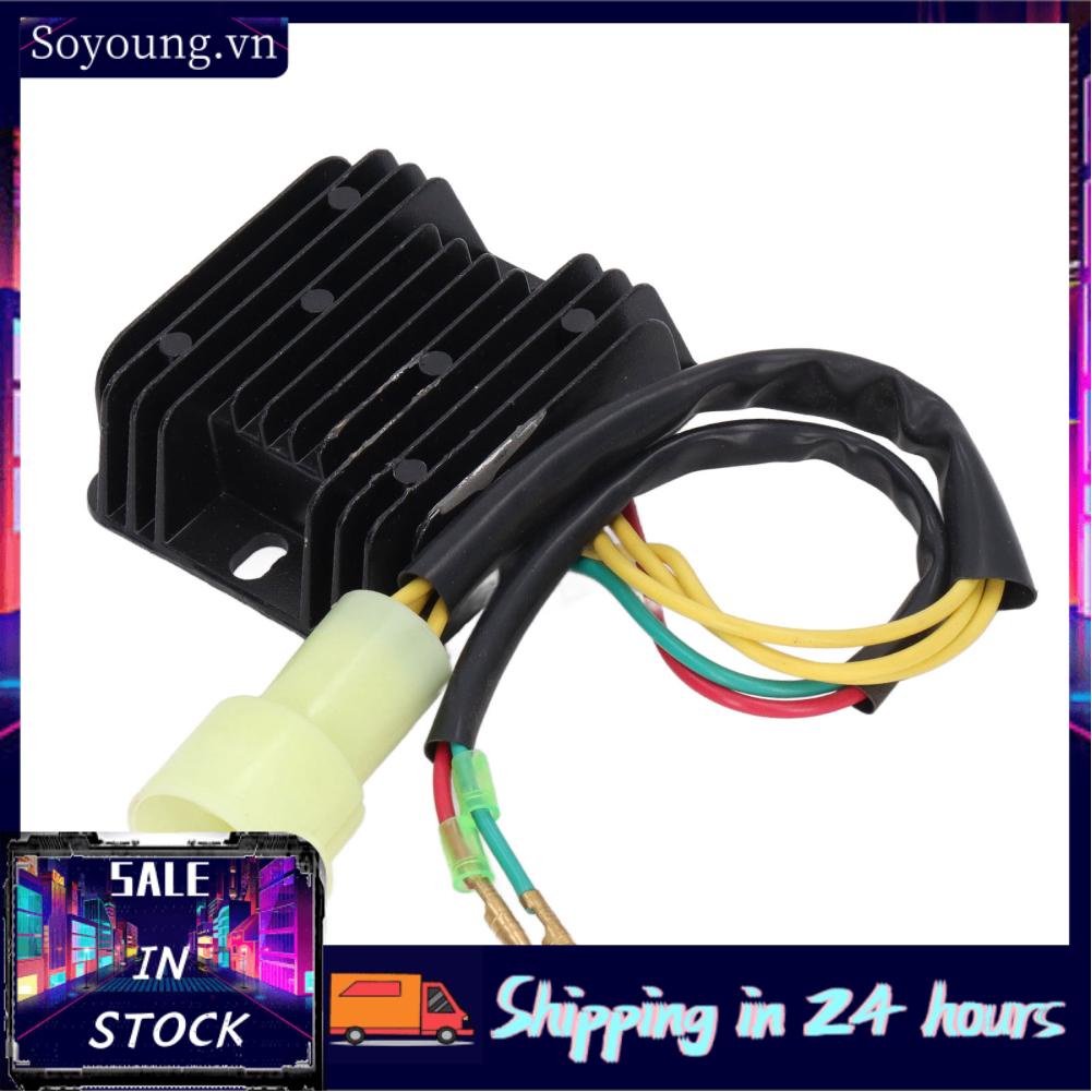 Soyoung Voltage Regulator Rectifier  High Strength Voltage Regulator Metal Easy Install  for ATV