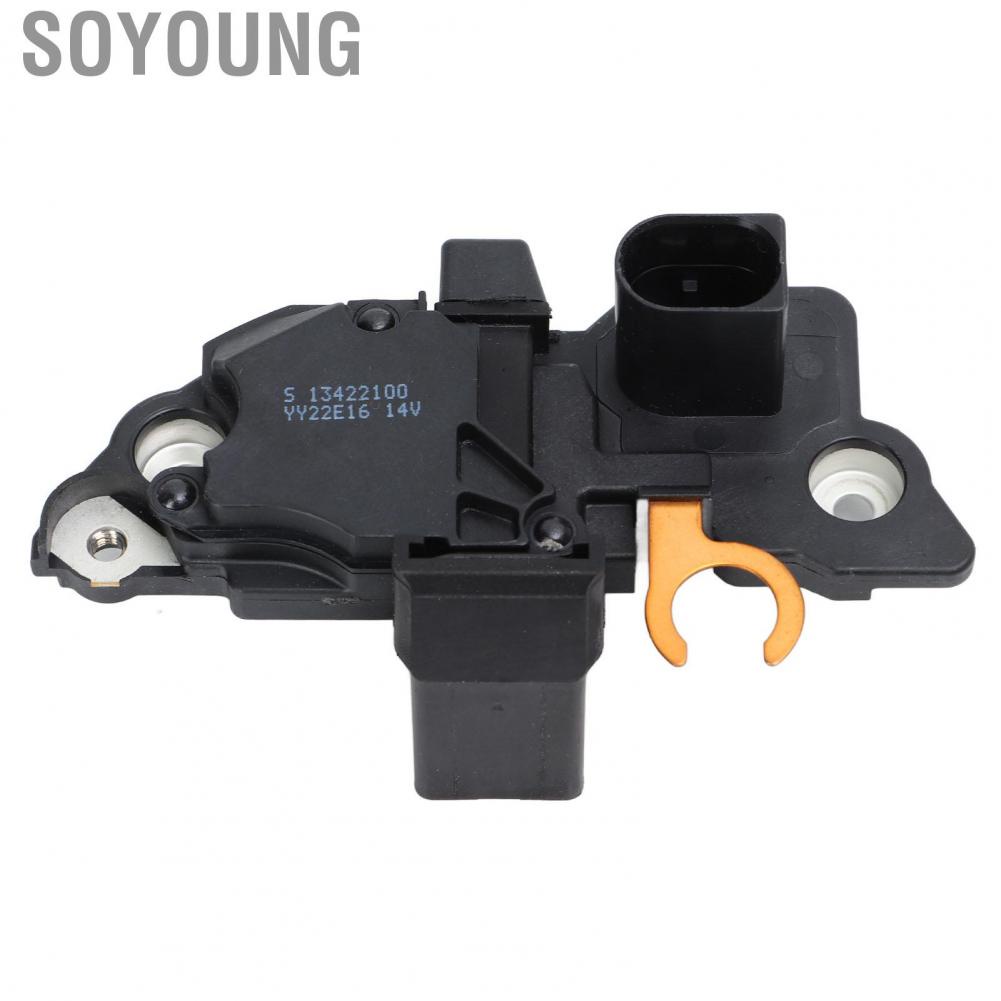 Soyoung F00M 145225 Alternator Voltage Regulator Impact Resistant High Toughness Sensitivity Strength Stable Performance for