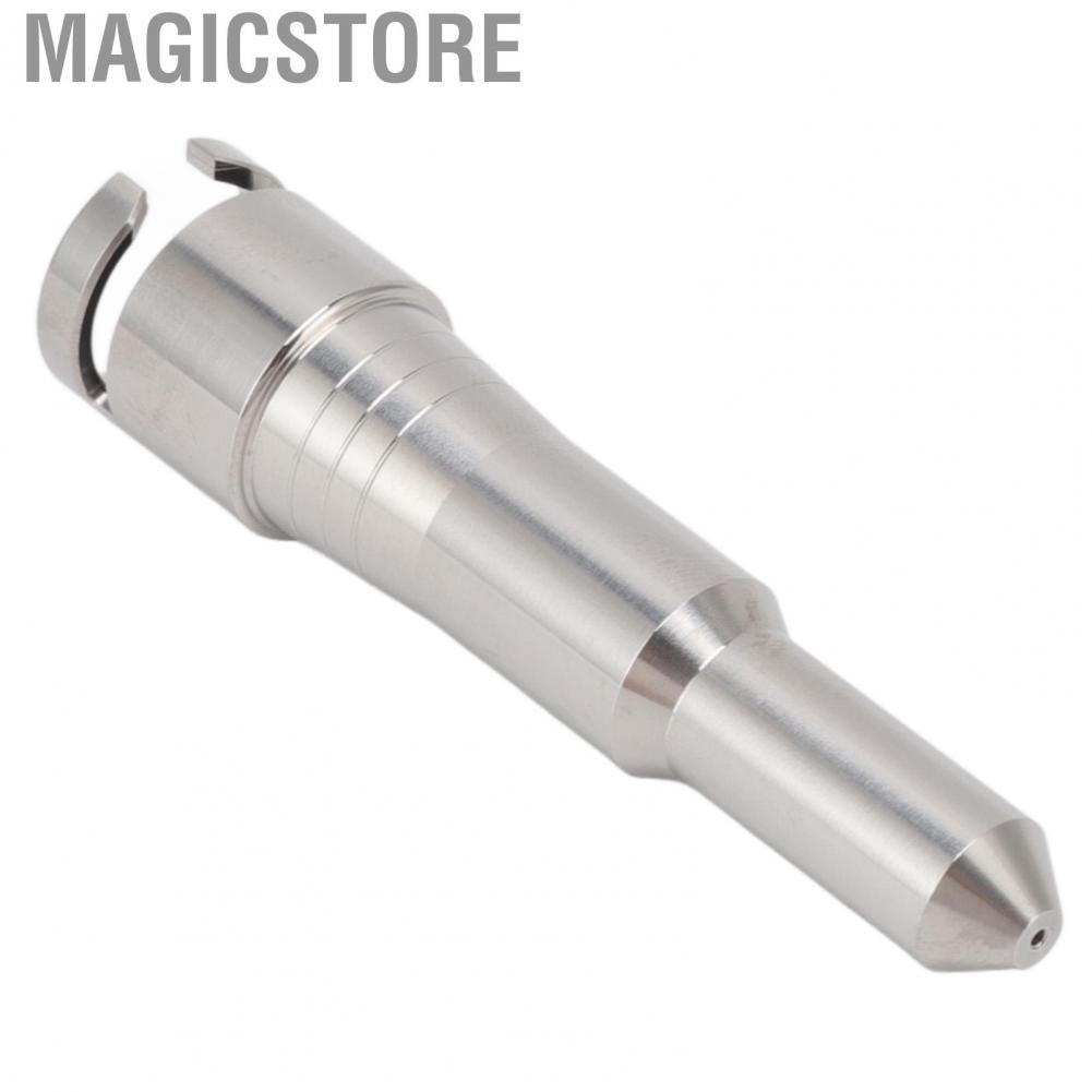 Magicstore Coffee Steam Spout Nozzle  Stainless Steel Coffee Machine Steam Nozzle Pressure Resistant Easy Cleaning Silicone Rings  for Cafe