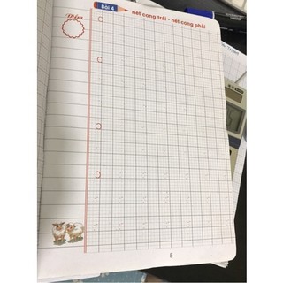 Vở ô ly có mẫu tập viết _bmd