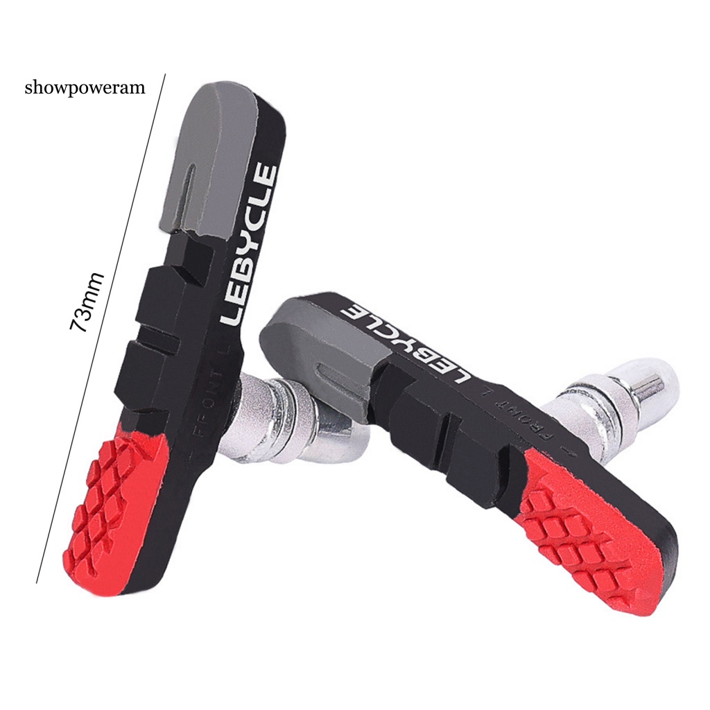 1 Cặp Má Phanh Xe Đạp Chống Ăn Mòn Chịu Lực Cao