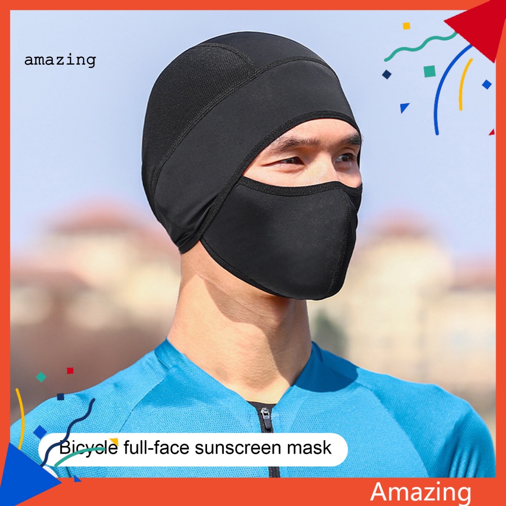 Mũ Bảo Hiểm Che Mặt Thoáng Khí Màu Đen Cho Hoạt Động Ngoài Trời