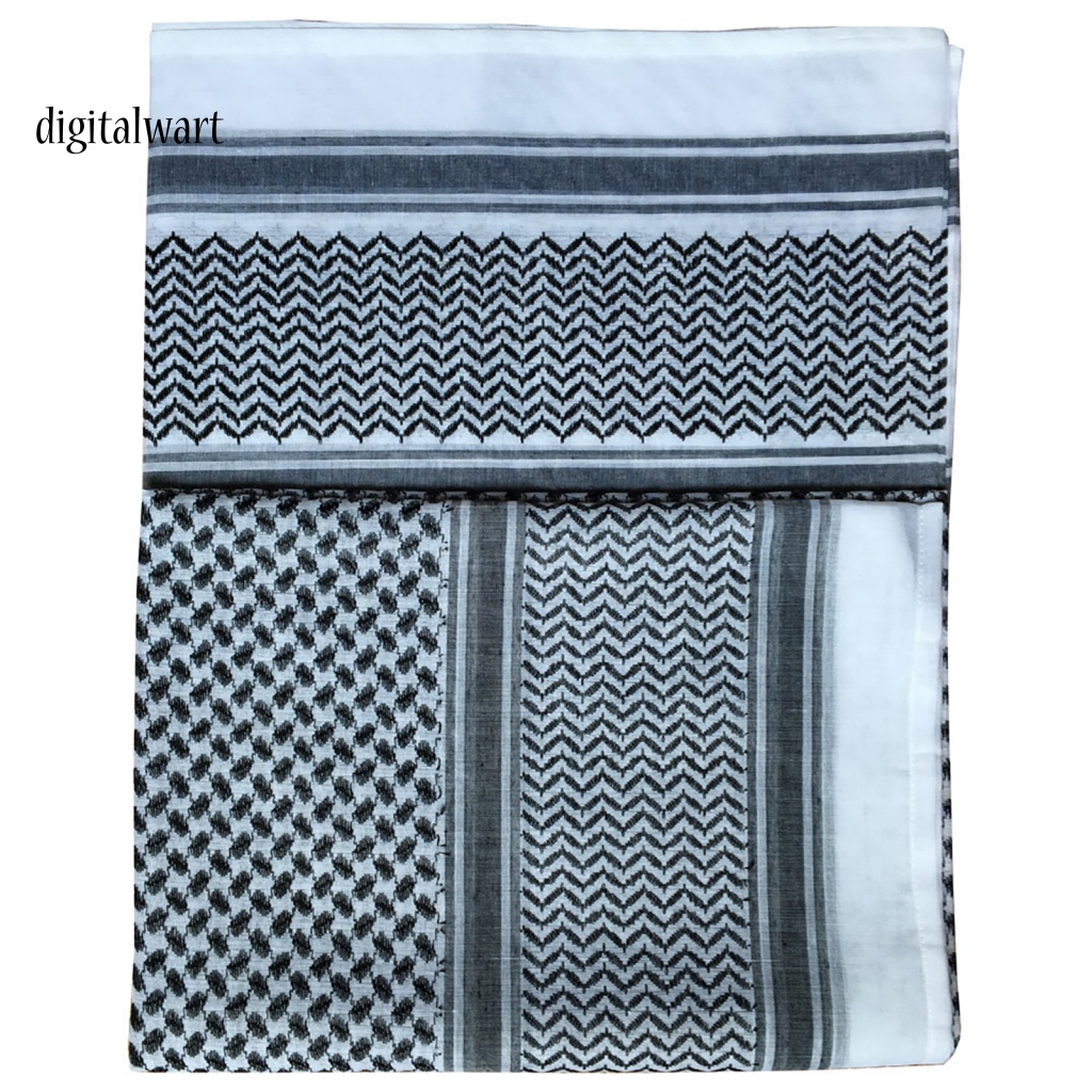 Kỹ Thuật Số| Khăn Choàng Cổ Phong Cách Retro Nhiều Màu Sắc Thoáng Khí Cho Nam